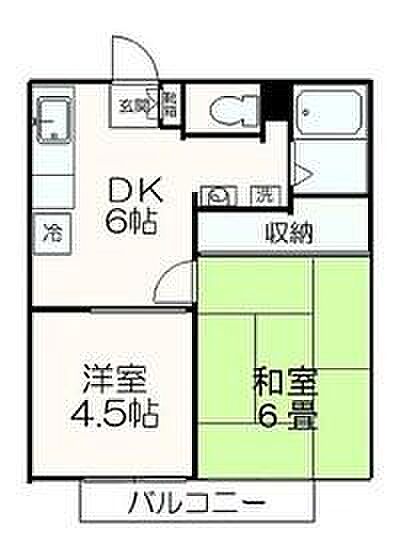 ピュアリティ多摩 203｜東京都多摩市馬引沢2丁目(賃貸アパート2DK・2階・35.91㎡)の写真 その2