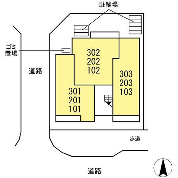 Dフラット乞田 101｜東京都多摩市乞田(賃貸アパート1LDK・1階・38.36㎡)の写真 その3