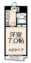 東京都八王子市打越町2003-1（賃貸マンション1K・10階・21.00㎡） その2