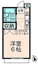 エルム高幡　Ｂ棟 318 ｜ 東京都日野市高幡652-2（賃貸マンション1R・3階・17.12㎡） その2