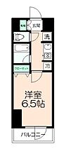 ＡＺＥＳＴ立川 706 ｜ 東京都立川市高松町2丁目（賃貸マンション1K・7階・21.51㎡） その2