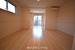 JR八高線 八王子駅 徒歩16分の賃貸アパート 2階1LDKのリビング/ダイニング