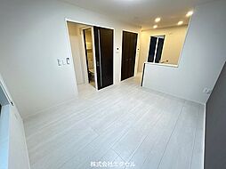 京王線 北野駅 徒歩8分の賃貸アパート 1階1LDKのリビング/ダイニング