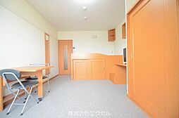 JR中央本線 西八王子駅 バス15分 のぼり川下車 徒歩2分の賃貸アパート 2階1Kのリビング/ダイニング