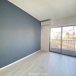 京王線 長沼駅 徒歩10分の賃貸アパート 2階1Kのリビング/ダイニング