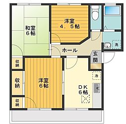 間取図画像 3DK