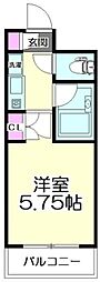 間取図画像 1K
