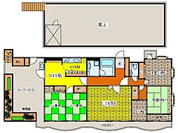 ウィズ八王子レジデンス 4SLDKの間取図画像