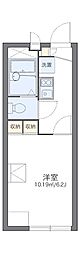 レオパレスソレーユ 1Kの間取図画像