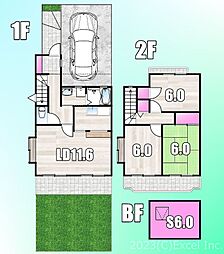 レジデンス光和114 3LDKの間取図画像