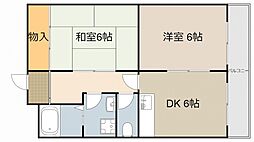 間取図画像 2DK