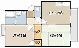 間取図画像 2DK