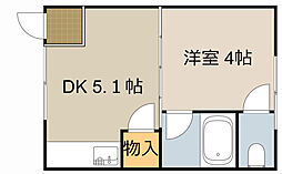 間取図画像 1DK