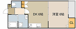間取図画像 1DK