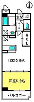 レジデンスハライチＣ  ｜ 埼玉県上尾市大字原市3911-1（賃貸マンション1LDK・3階・42.38㎡） その2