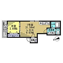 ＡＪ春日部  ｜ 埼玉県春日部市谷原3丁目（賃貸アパート1LDK・1階・31.54㎡） その2