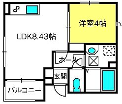 コンフィデンス東大宮G  ｜ 埼玉県さいたま市見沼区東大宮7丁目（賃貸アパート1LDK・1階・29.70㎡） その2