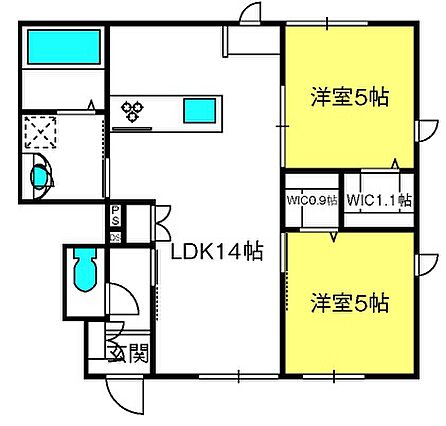 メゾンユイット_間取り_0