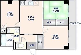 リアライズ神路 305 ｜ 大阪府大阪市東成区神路1丁目13-18（賃貸マンション3LDK・3階・58.93㎡） その2