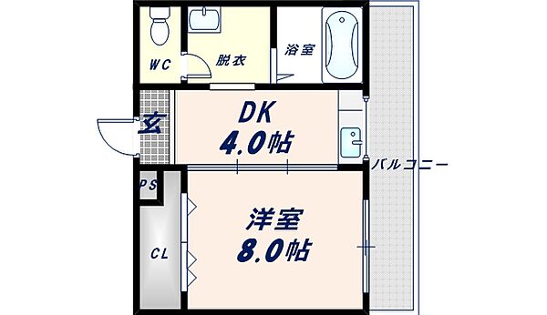 コーポフェルメール 203｜大阪府東大阪市高井田(賃貸マンション1DK・2階・28.00㎡)の写真 その2