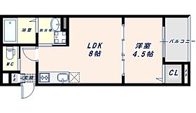 CRASTINE大蓮北4丁目C 303 ｜ 大阪府東大阪市大蓮北4丁目4-41（賃貸アパート1LDK・3階・30.84㎡） その2