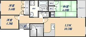 大阪府八尾市若林町3丁目124（賃貸マンション3LDK・3階・71.94㎡） その2