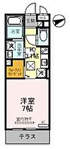 Ｍ’s house上小阪 303 ｜ 大阪府東大阪市西上小阪8-15（賃貸アパート1K・3階・26.27㎡） その2