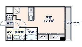 ディオーネジェータ長堂 708 ｜ 大阪府東大阪市長堂3丁目7-29（賃貸マンション1R・7階・29.18㎡） その2