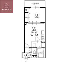 大阪府大東市北条4丁目1-5（賃貸アパート1LDK・3階・34.15㎡） その2