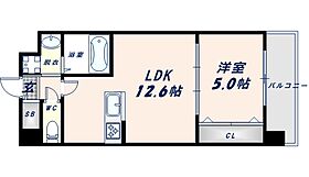 グランパセオサウス  ｜ 大阪府東大阪市長栄寺7-5（賃貸マンション1LDK・8階・41.00㎡） その2