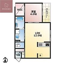 大阪府八尾市東山本新町7丁目3-9（賃貸アパート1LDK・3階・39.16㎡） その2