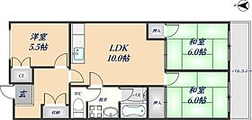 大阪府八尾市上之島町北2丁目16-3（賃貸マンション3LDK・2階・61.32㎡） その2