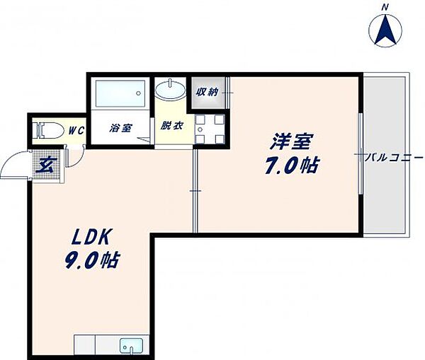 メダリアン巽 502｜大阪府大阪市生野区巽西3丁目(賃貸マンション1LDK・5階・31.00㎡)の写真 その2