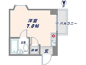 サニーハイム小若江  ｜ 大阪府東大阪市小若江1丁目5-22（賃貸マンション1R・1階・17.00㎡） その2