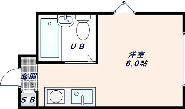 インテリジェントマンション・エソール ｜大阪府東大阪市上小阪4丁目(賃貸マンション1R・2階・16.00㎡)の写真 その2