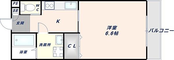 ソラーナメゾン近畿大学前 102｜大阪府東大阪市小若江3丁目(賃貸アパート1K・1階・22.32㎡)の写真 その2