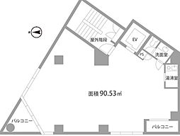 南麻布Aビルの間取図画像
