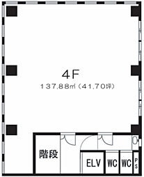 第五安田ビルの間取図画像