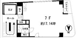天台ビルの間取図画像