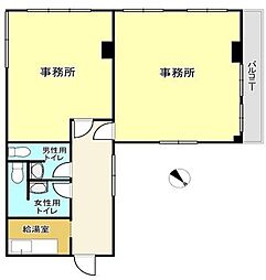 市ヶ谷見附ハイムの間取図画像