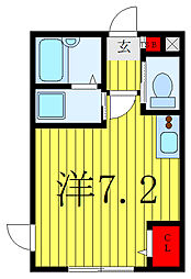 クレシア本木西町の間取図画像