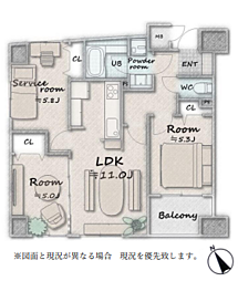 間取図