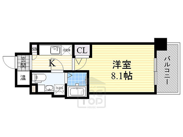 グラマシー京橋 ｜大阪府大阪市城東区鴫野西２丁目(賃貸マンション1K・4階・25.35㎡)の写真 その2