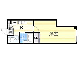 Collection桜ノ宮2 503 ｜ 大阪府大阪市都島区中野町２丁目11番6号（賃貸マンション1K・5階・23.50㎡） その2