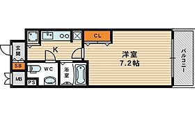 アヴァンセクール京橋南 702 ｜ 大阪府大阪市城東区鴫野西１丁目2番13号（賃貸マンション1K・7階・24.80㎡） その2