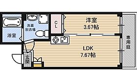 大阪府大阪市東成区中本２丁目11番8号（賃貸マンション1LDK・1階・26.51㎡） その2