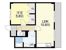 大阪府大阪市鶴見区茨田大宮２丁目3番10号（賃貸マンション1LDK・1階・42.70㎡） その2