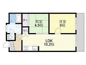 大阪府大阪市鶴見区放出東３丁目6番24号（賃貸マンション2LDK・3階・47.61㎡） その2