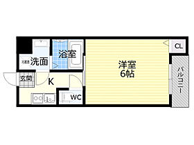 LIBERAL1  ｜ 大阪府大阪市旭区中宮５丁目10番24号（賃貸マンション1K・2階・20.32㎡） その2