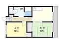 布亀マンション6階7.1万円
